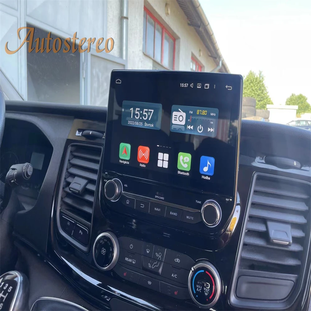 Odtwarzacz samochodowy GPS z systemem Android 13 dla Ford Ecosport Fiesta niestandardowe 2018-2023 nawigacyjny odtwarzacz multimedialny Auto Stereo jednostka główna Carplay