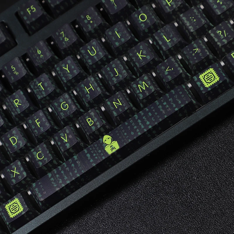 hacker ficção científica dados cyberpunk mecânico teclado boné