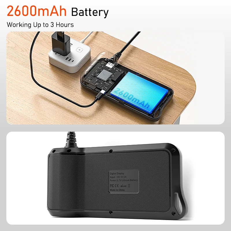 4.3'' Screen Endoscope Camera Car Inspection Borescope 8MM Probe with 8 LEDs 1M-30M Cable Waterproof Plumbing Camera 2600mAh 6