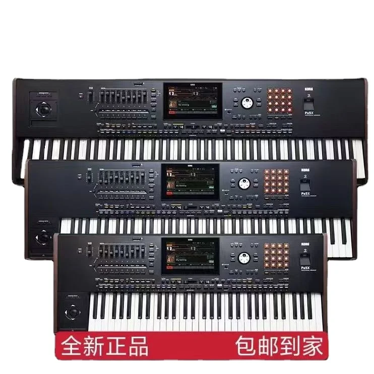 Originale Nuovo Korg Pa5X Pa 5X Tastiera A Chiave Arranger Professionale Pianoforte All'Ingrosso Korg Pa5X 76 Tasti