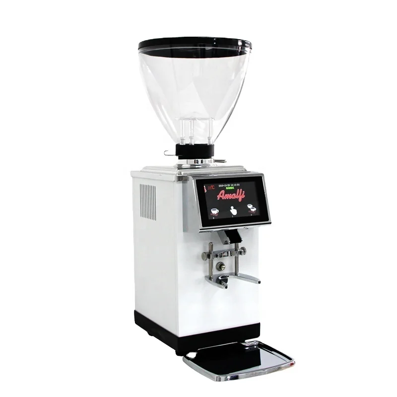 

Commercial 83 titanium coated burrs K90 Automatic 1000g bean hopper Big Capacity Stainless Steel Electric Coffee Bean grinders