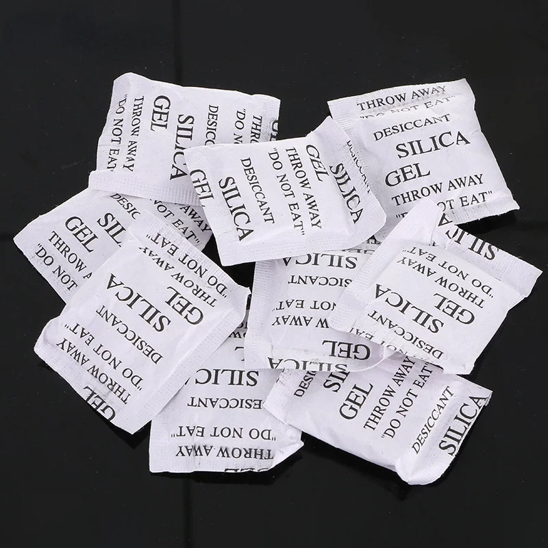 Silica Gel Sachets Desiccant Pouches Safe and Non-toxic Desiccant Wardrobe Dehumidifier Accessories Absorber Bags Silica Gel Desiccant Moisture Absorber Bag Moisture Absorber Moisture Absorbing Bag 30 Packs