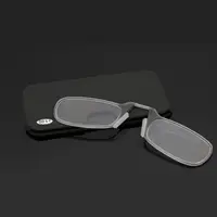 3 pièces pince nez Mini lunettes de lecture pour hommes lunettes optiques avec boîte portefeuille lunettes de Prescription 1.0-3.0 6