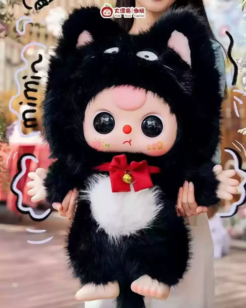 ぬいぐるみ Baby three 1000% Baby Three 1000% Big Baby Series Plush Dolls – Hahatoys