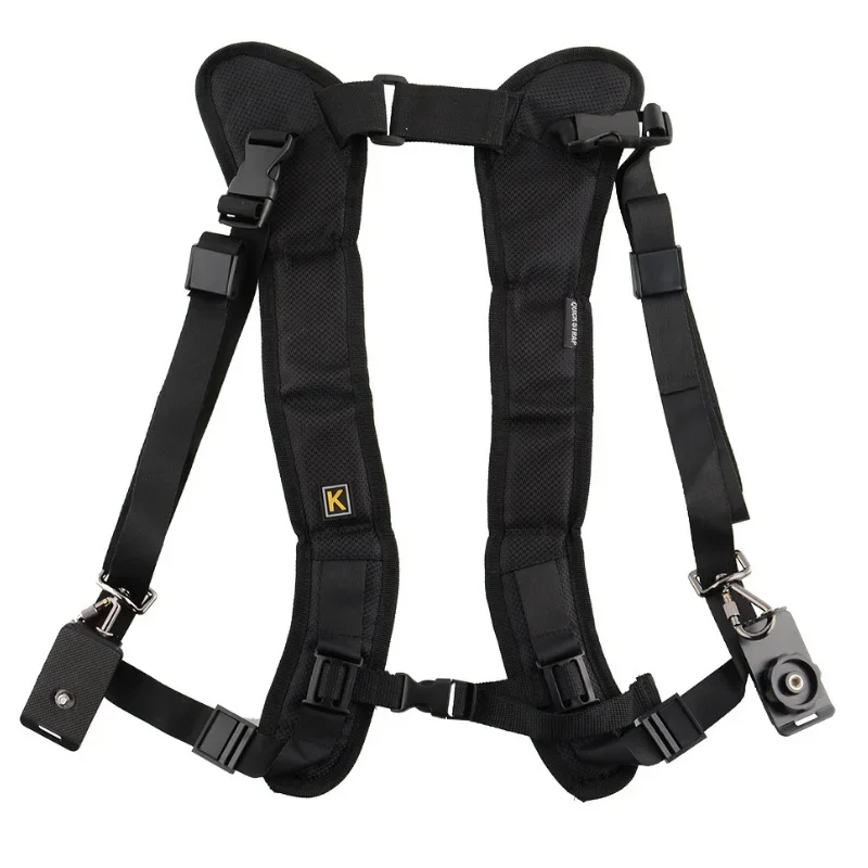 K Double Shoulder Camera Strap Belt Shoulder Quick Release Camera Strap Camcorder Straps for Canon Nikon Sony、