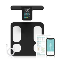 Fitdays Scale for Body Weight and Fat Percentage, 8 Electrodes High Precision Scale for BMI 20 Body Composition Measurement 1