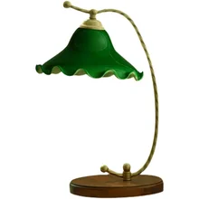 

French Retro Living Room Lamp Shade Light Luxury INS Rural Modern Night Table Lamps For Bedroom Track On The Table Art Offices