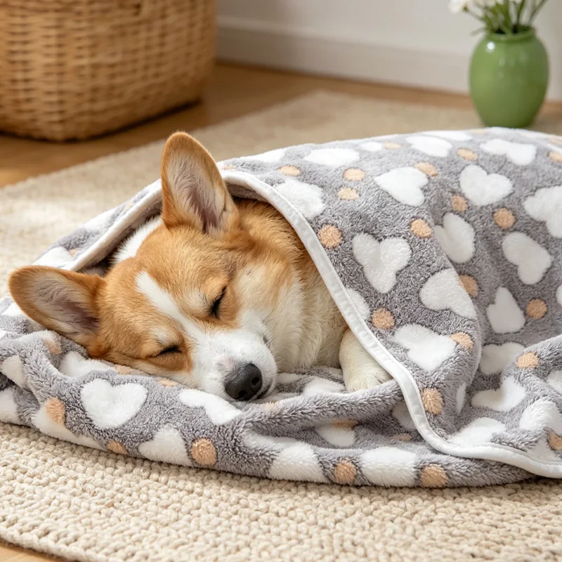 Pet Blanket For Cats And Dogs Machine Washable Warm Bed Mat_voghion.com