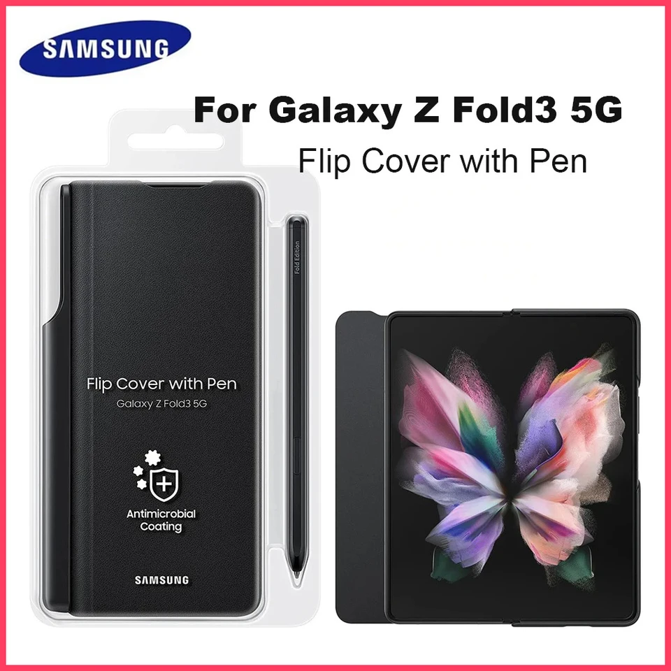 値下げZ fold3 SM-F926N flip cover with pen 【公式通販】