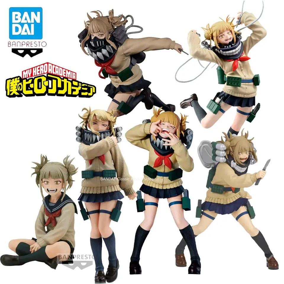 Banpresto 88282 – Statua Himiko Toga (Normal Color) Da My Hero Academia, Q Posket, 14 Cm