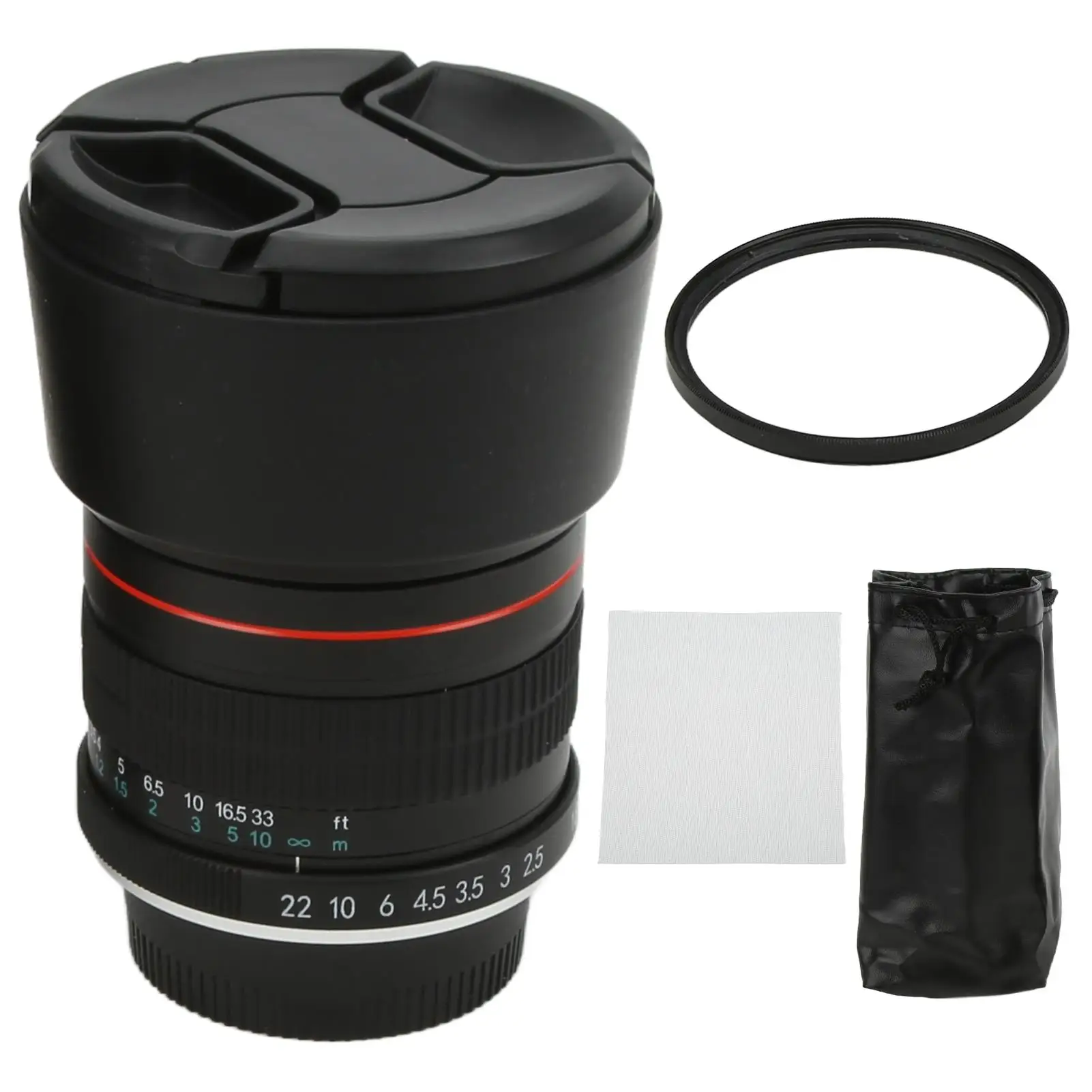 85Mm F1.8 Ai Mount Teleobiettivo Per Telecamera Verticale Per Nikon D850 D810 D780 D500 D7500 D7200