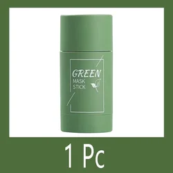 Green Tea Eggplant Deep Cleansing Mud Mask for Oil Control and Pore Refinement (1 PC)