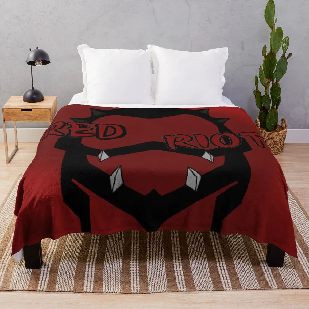 

Red Riot Throw Blanket Decorative sofa blankets 3d Blanket stuffed blankets