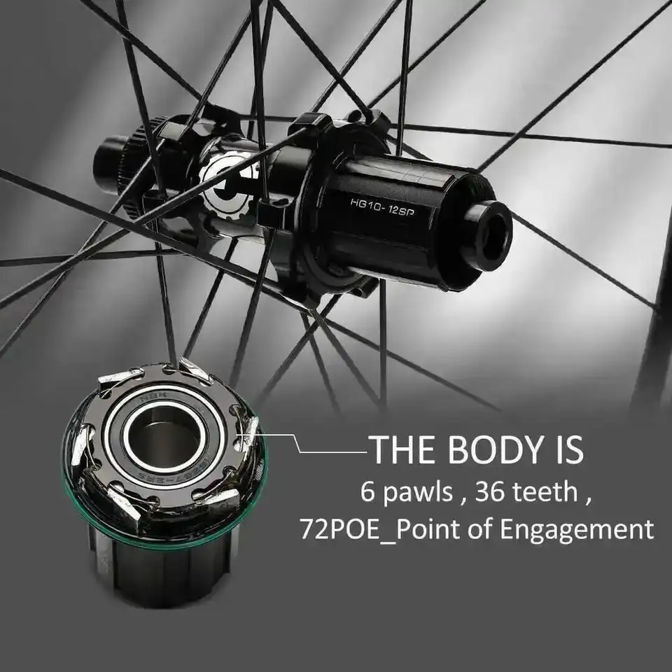 EliteWheel-ロードバイクホイール700c,ディスクブレーキ付き,センター