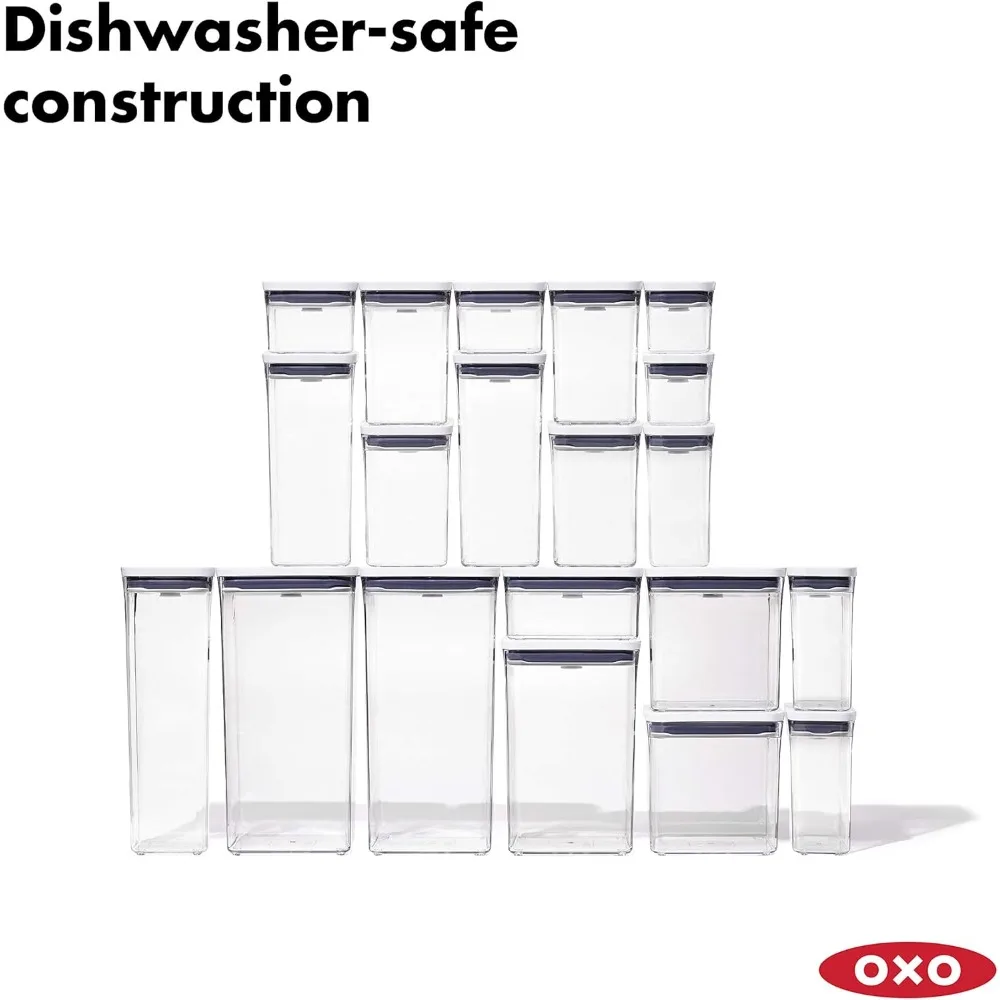 Good Grips 20-Piece POP Container Set + OXO Good Grips 8-Piece Baking Essentials POP Container Set 4