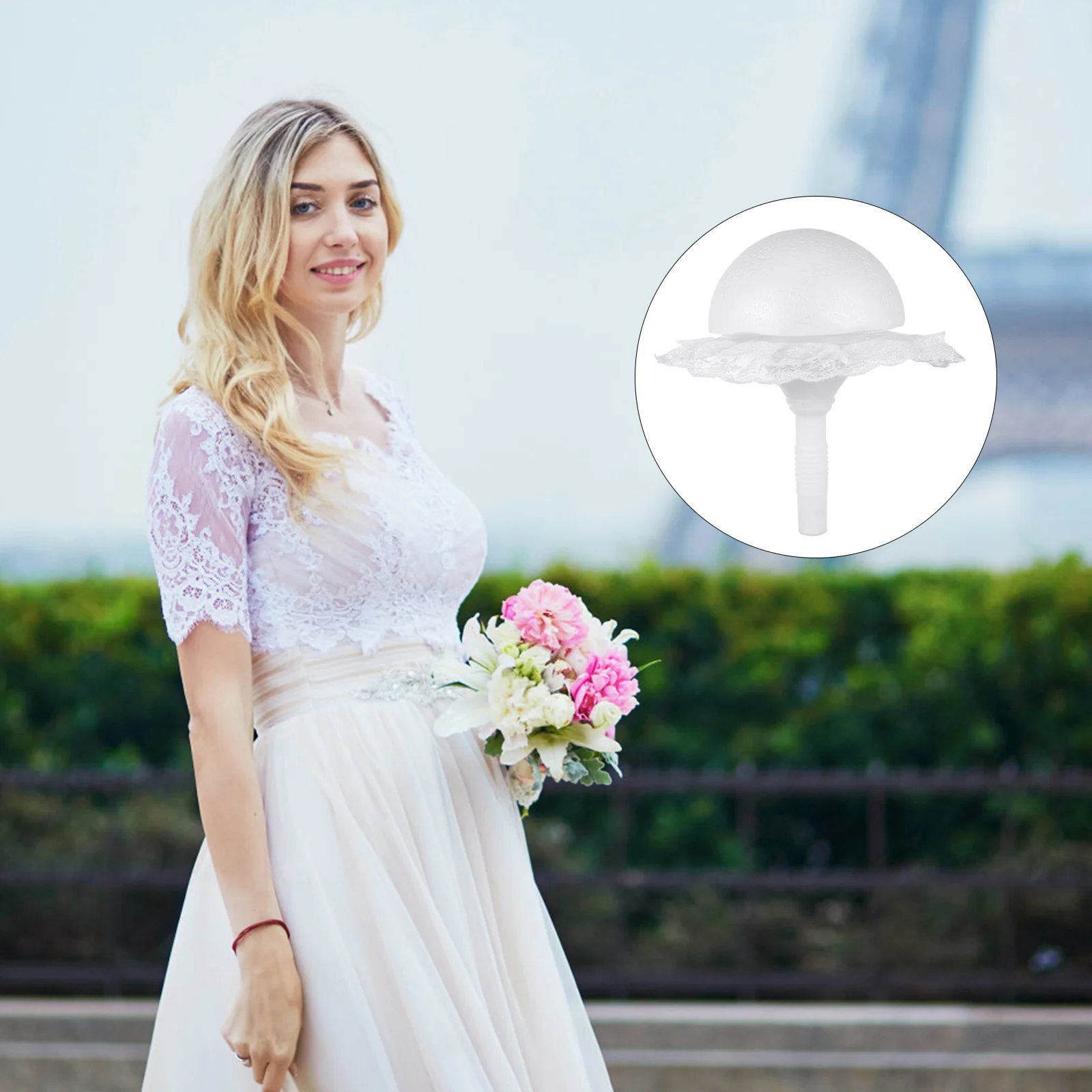

Artificial Flower Holder Silk Flowers Handle Bouquet Holders for Silk Flowers Wedding Bouquet Handles Diy Flower Bouquet Holder