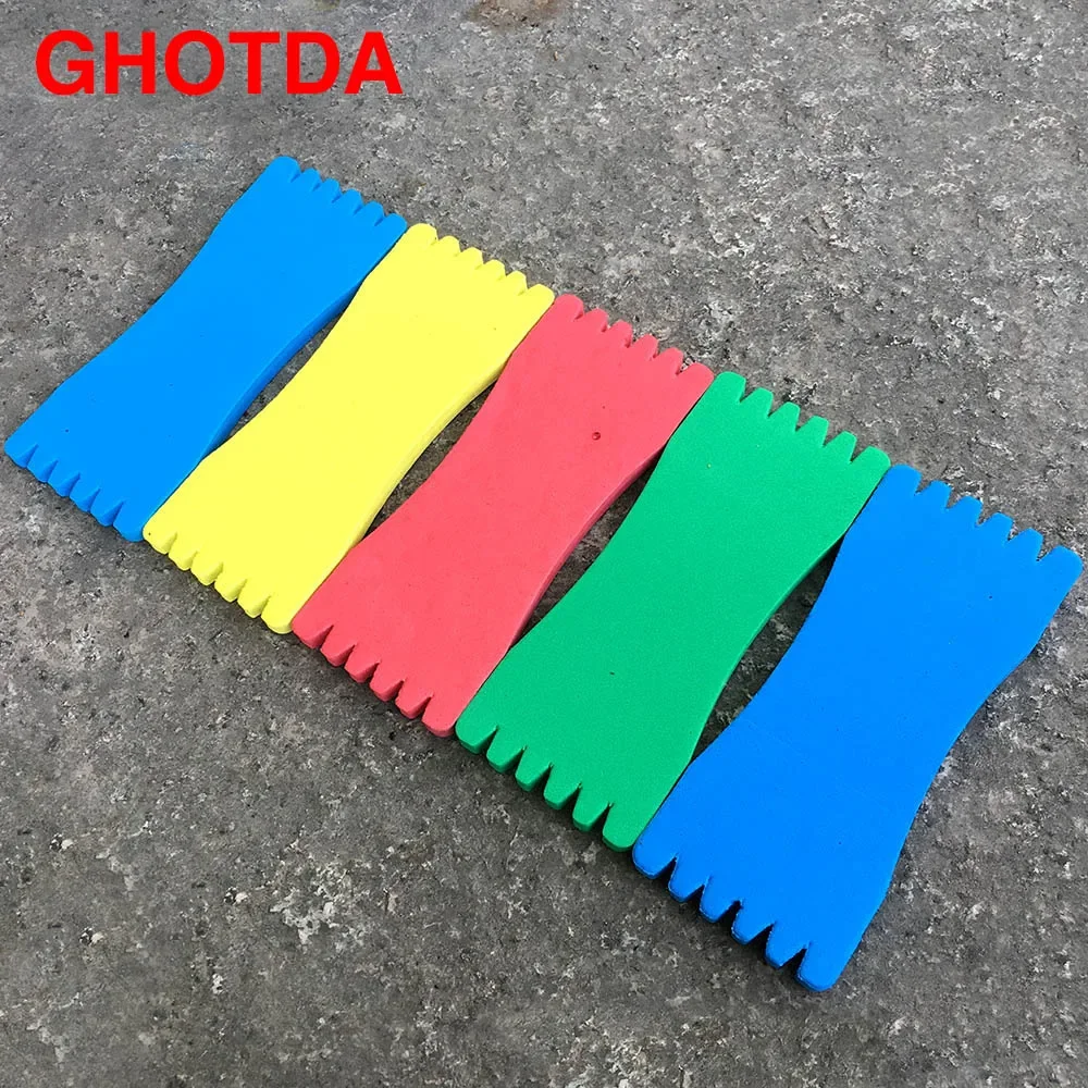 Fishing Foam Storage Panels Winding Line Bait Fishing Trace Wire Trap Holders EVA Hook Plate Face Cruciana 10 Pcs