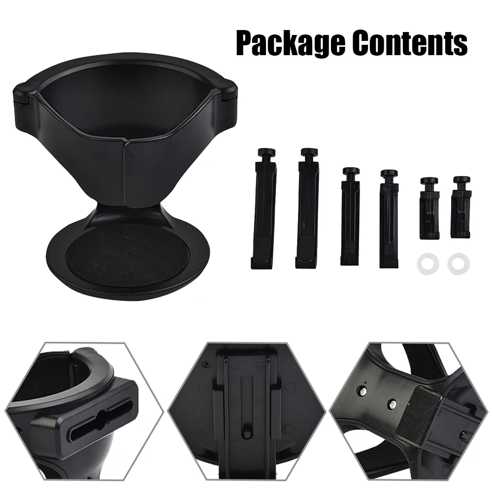 

Car Drink Cup Holder Car Cup Holder Car Air Outlet 1kg ABS + EVA Accessories Clip-on Holder Replacement Practical
