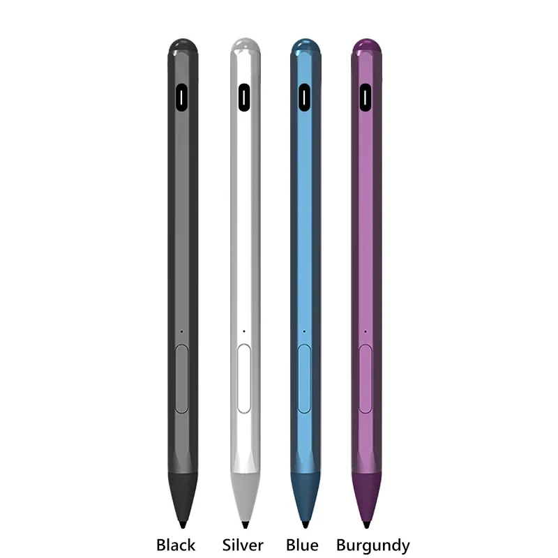 Laptop Stylus 4096 Pressure Sensitive Touch Stylus Pen Type-C Rechargeable with 3 Pen Tips for HP Envy X360/Asus Vivobook Flip