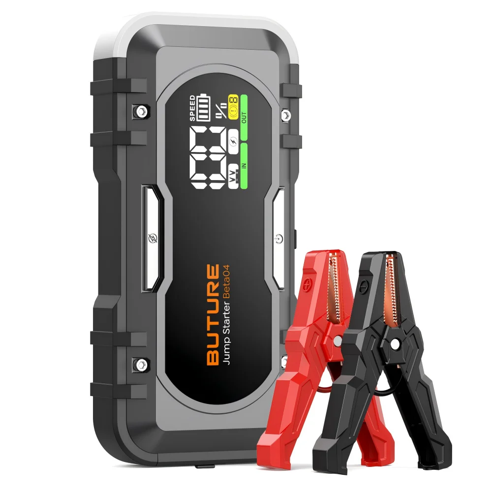 BUTURE Power Bank 6000A Jump Starter Portable Charger Car Booster