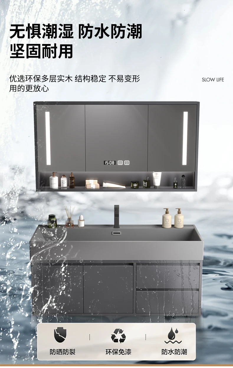 Description Picture 6 of itemNarrow Furniture Washbasin Cabinet Storage Bathroom Column Wall Corner Multipurpose Bathroom Cabinet Hovedskapet Multifunction