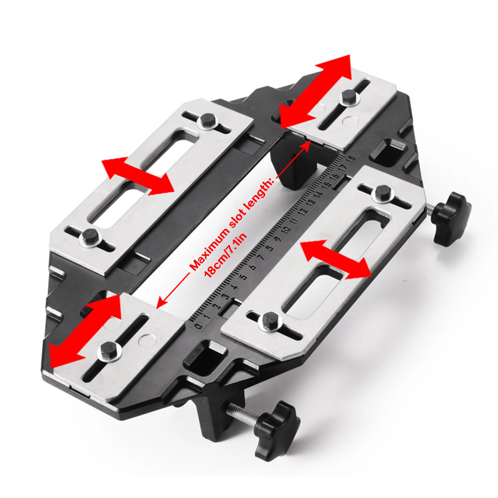 

U50 Hole Opener Hidden Gate Hinge Drill Bits Steel Woodworking Door Lock Fixed Drilling Artifact Special Tool Slotted Locator