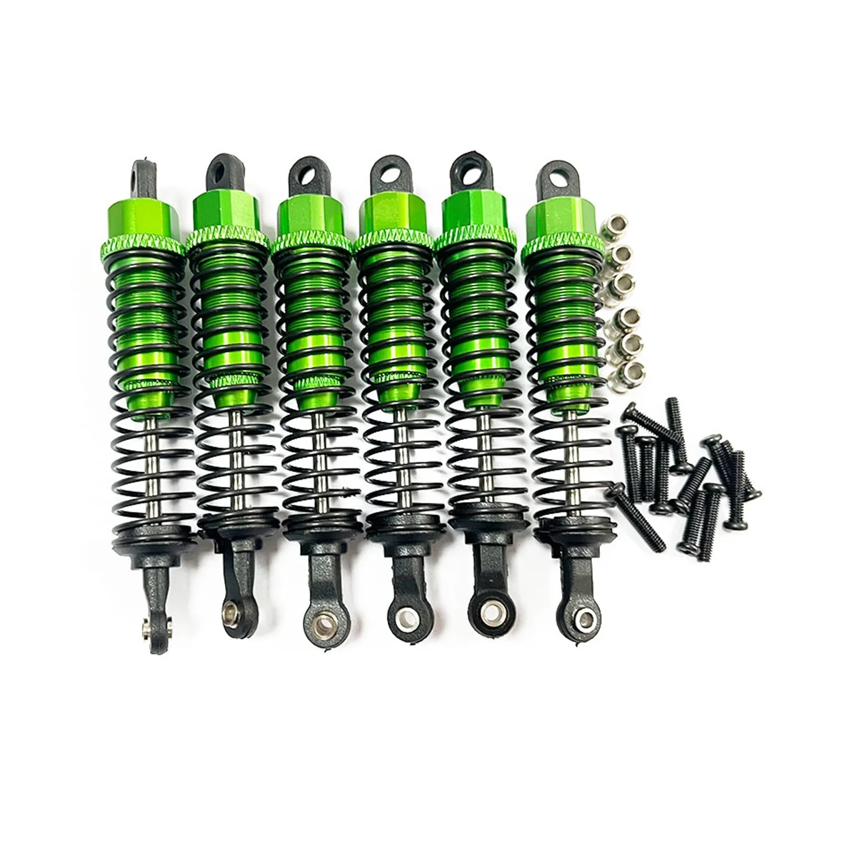 

6 шт. металлический масляный амортизатор для HOSIM XINLEHONG XLH 9125 9155 9156 1/10 1/12 RC автомобильные обновленные детали аксессуары, 2