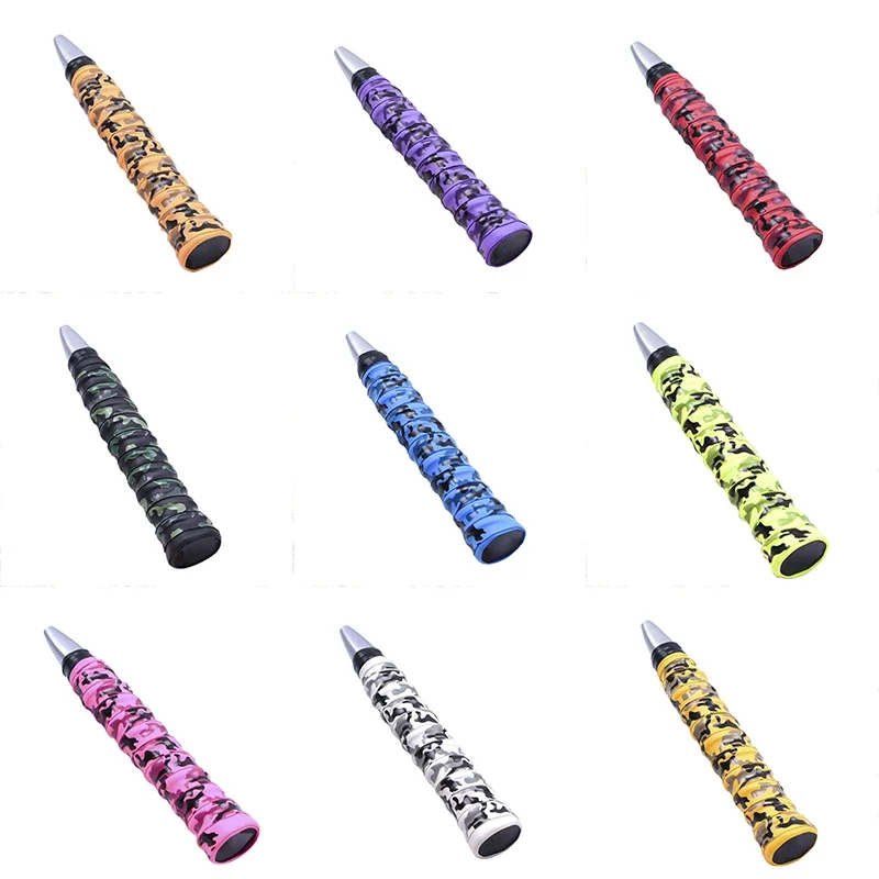 Racket Grip Absorb Sweat Anti-slip For Tennis Badminton Camouflage Wrapping Skidproof Sweat Band