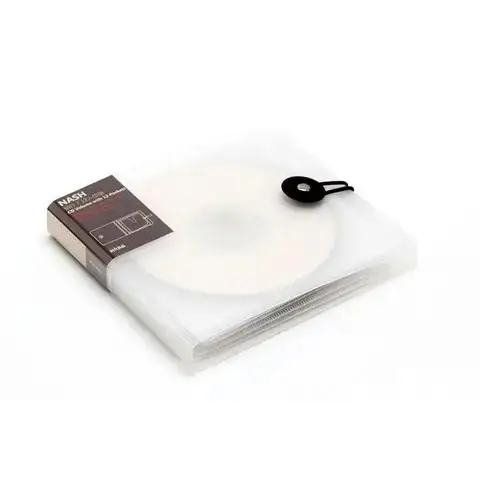 CD DVD 디스크 보관용 버클 클로저 포함 보관 가방 패키지, CD 가방 케이스 12 개