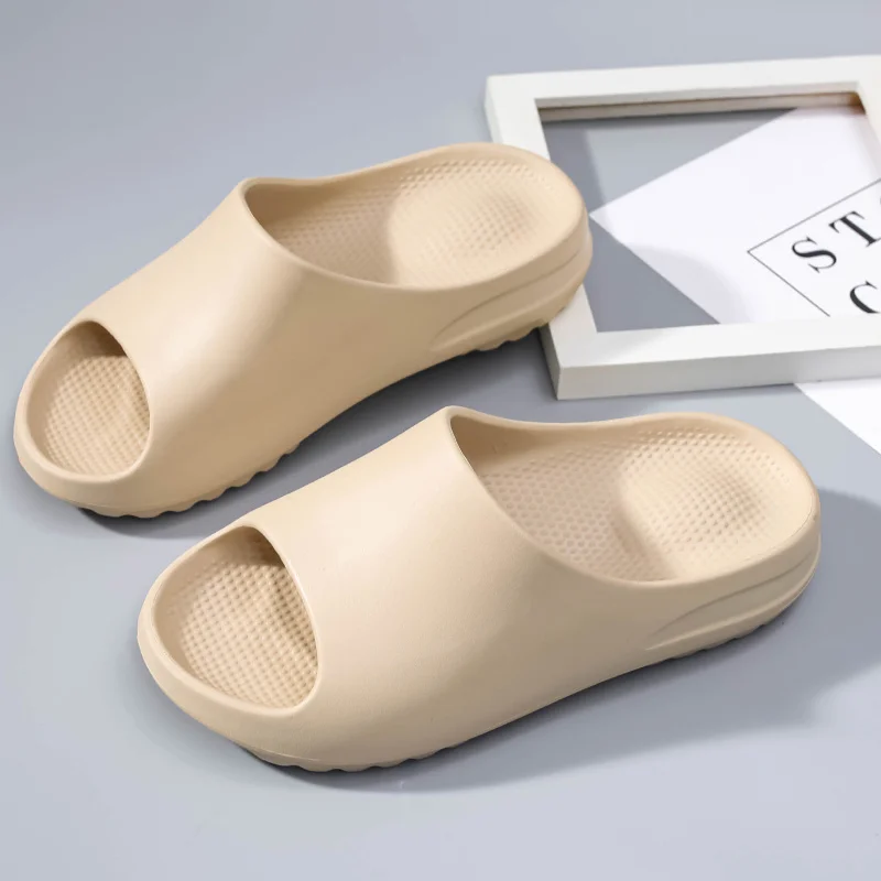 Slippers for Women and Men Non-Slip With Thick Sole Soft Foam Sliders Super Soft Non-Slip Slipper for Indoor Outdoor_voghion.com