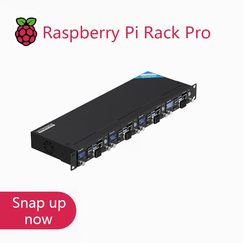 UTRONICS-Pi-Rack-Mount-Pro-para-Raspberry-Pi-4B-Rack-19-1U-suporte-para ...