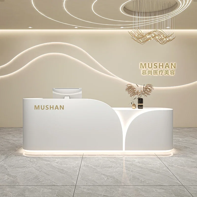Motion Desk Bellezza 4060 Ti Hallway Table Reception Counter Computer Desks Atril Clothing Store Folding Wall Tables Salon Shop