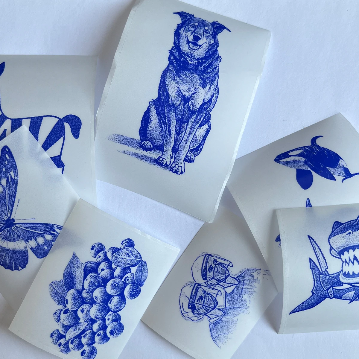 Mini Transparent Sticky Paper Rolls - Colorful Printer Compatible, Ideal for Journaling, Photos, and Notes - Office and School