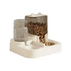 AAutomatic Cat Feeder & Water Fountain Set - Food Grade Plastic - for Cats & Dogs - Gravity Feed Design 6