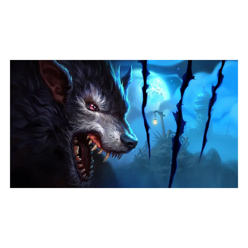 

Wolf Totem for Truck Jeep Suv Pickup 3D Rear Windshield Decal Sticker Decor Rear Window Glass Poster 165X56CM/65X22 Inch