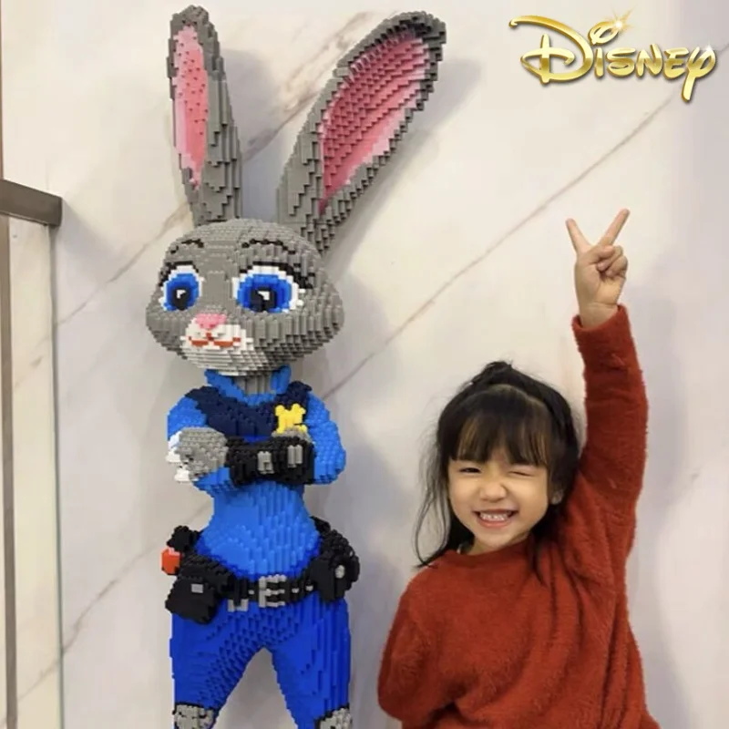 

Конструктор «зверополис» большого размера, конструктор Disney, Ник вильд, Джуди Хоппс, бриллиант, 4 стиля, сборка, соединение, игрушки, фигурки, подарки