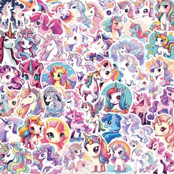 50PCS Adorable Unicorn & Animal Graffiti Stickers - Waterproof Decorative Set (Unicorn 50pcs)
