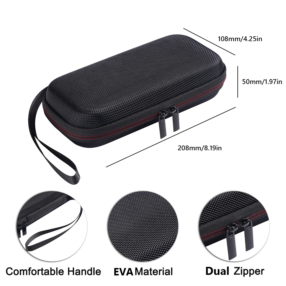 EVA Hard Carrying Case Anti-scratch Hardshell Case Shockproof Waterproof Storage Bag for Trimui Smart Pro Handheld Game Console