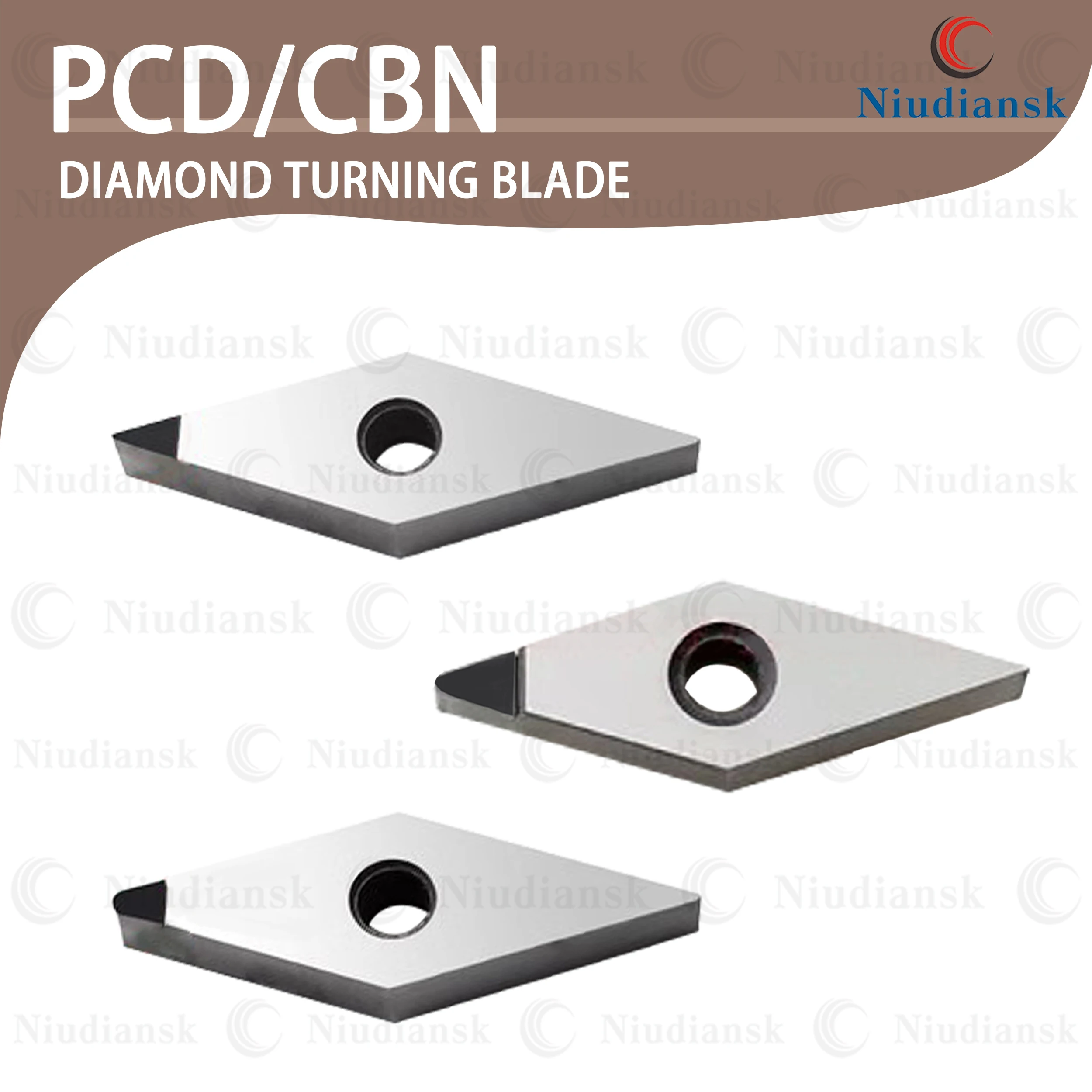 

VNMG160402 VNMG160404 VNMG160408 PCD CBN Cubic Boron Nitride Blade High Quality 35 Degree Diamond Inserts CNC Lathe Turning Tool