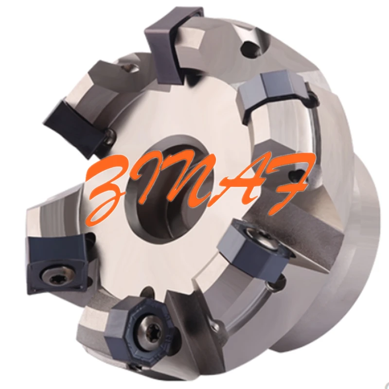 45 Degree Face Milling Cutter Head 50 63 80 Fast Feed Heavy Cutting
