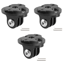 Aluminum Alloy Bicycle Camera & Light Mount Holder (3pcs Convex)