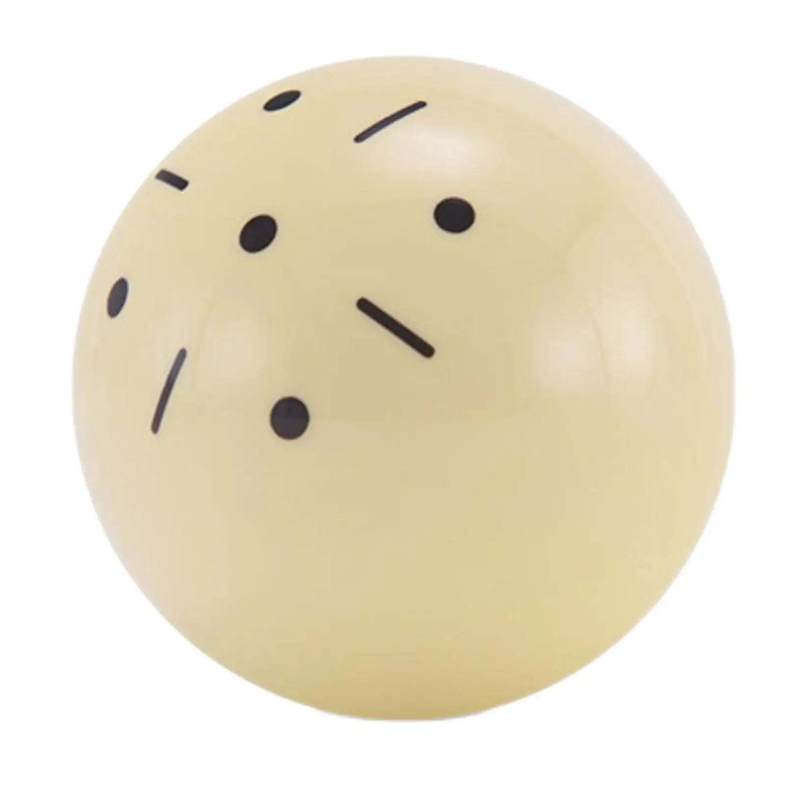 Professional Cue Ball Billiard Pool with Standard Lines Accessory for Games Training