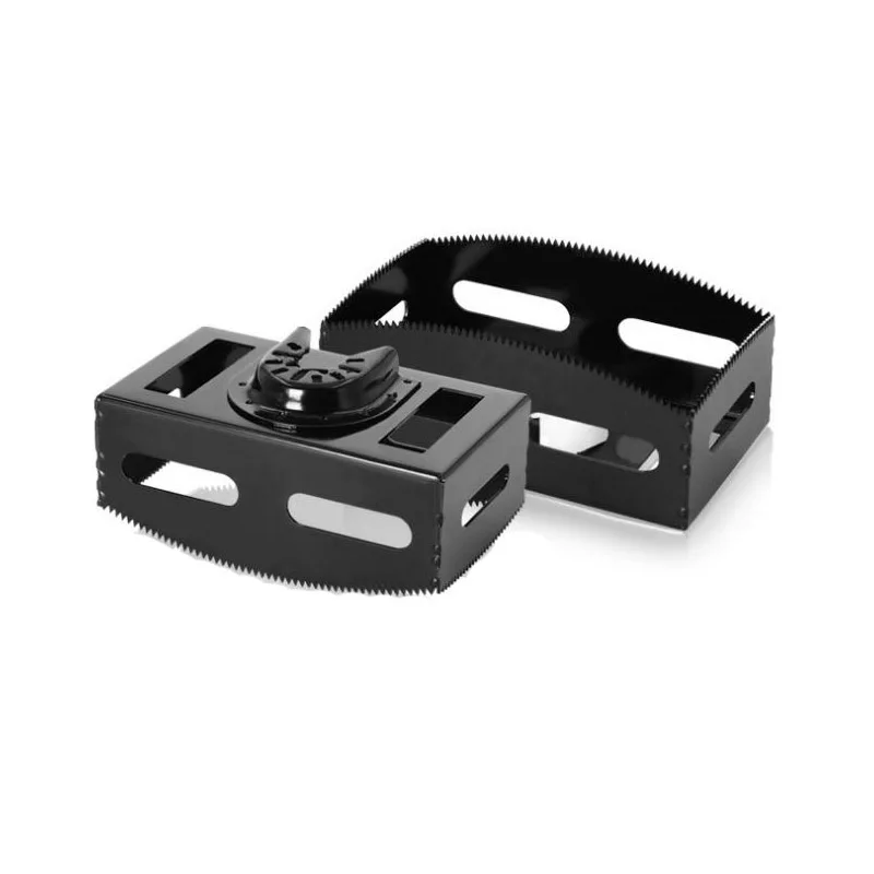 

Universal Treasure Wall Panel Aluminum Plastic Gypsum Board Hole Cutting Saw Blade HSS Square Slot Cutter Junction Box