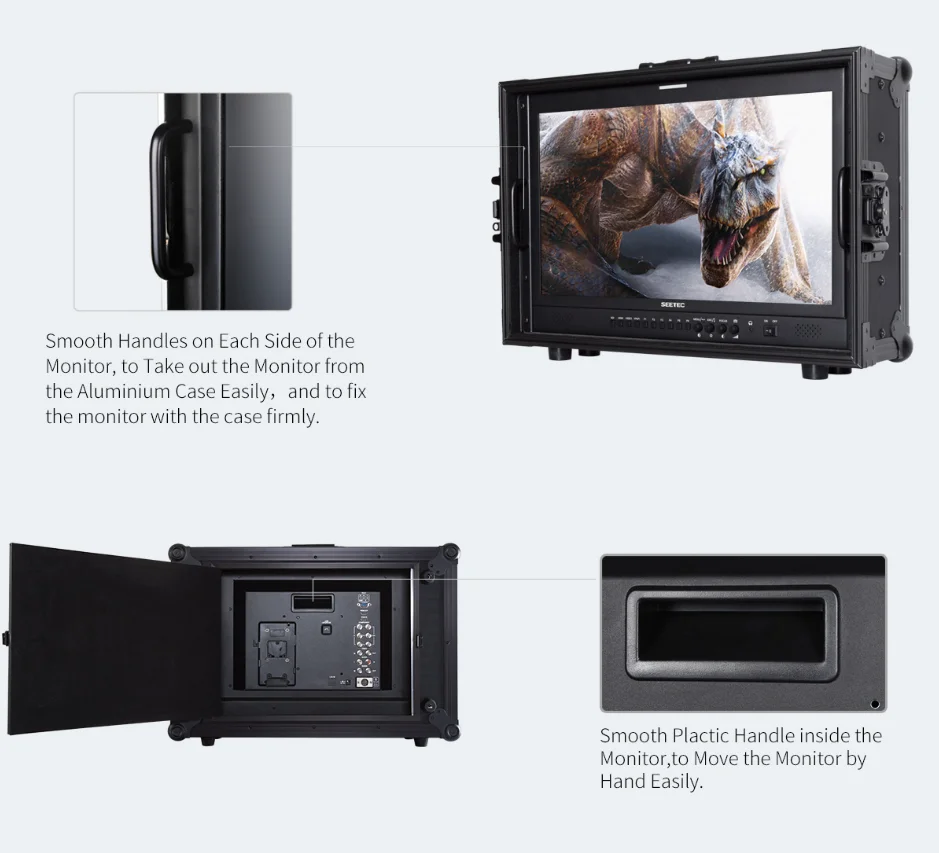 . P215-9HSD-CO 21.5" IPS Full HD 1920x1080 Carry-on Broadcast Director Monitor w