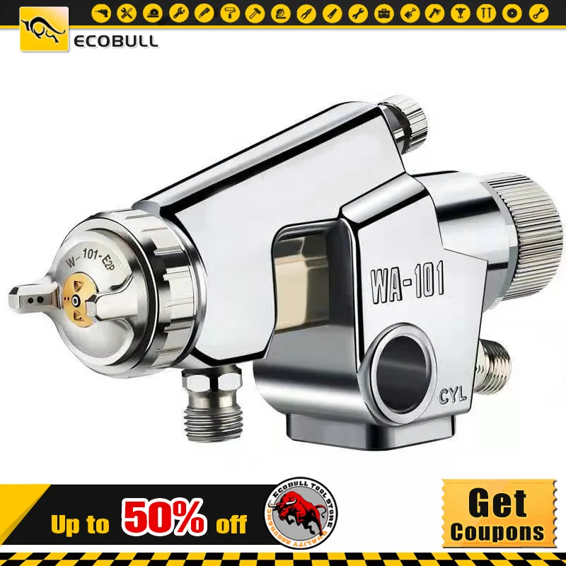 

Industrial Spray Gun High Atomization Reciprocating Machine Professional Automatic Painting Tool Pneumatic Spraying Equipment