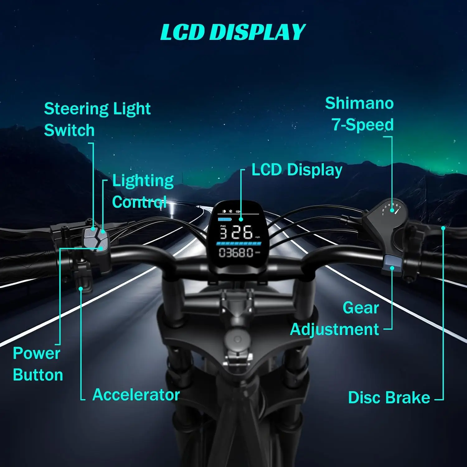 TST R002S 1500W Electric Bike 4