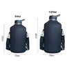 Portable Sports Water Bottle Holder Carrier Bag 64oz 128oz with Shoulder Strap Pouch Thermal Vacuum Mug Sleeve Protective Cover 6