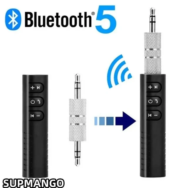 Bluetooth Transmitter 3.5mm Jack Usb Music Audio Adapter Wireless Stereo  For Pc Tv Headphones Tv Phones Projector Notebook Psp - Wireless Adapter -  AliExpress