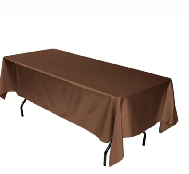 

Rectangular satin tablecloths, covering weddings, Christmas, baby showers, birthdays, banquets, home decorations, dining rooms