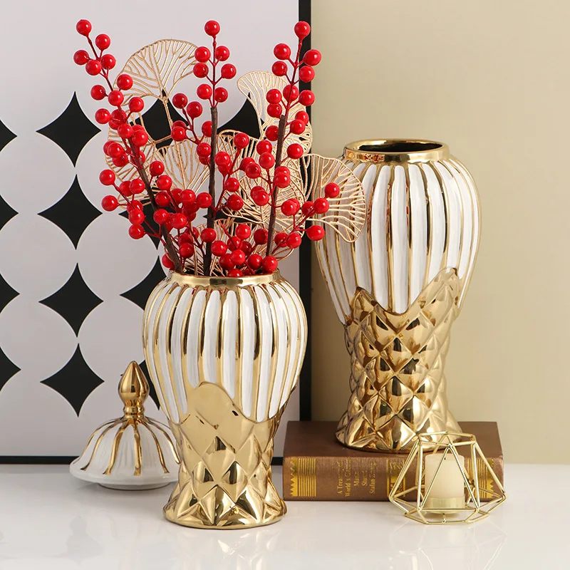 Ceramic Vase Universal Jars Handicrafts and Ornaments Soft Decoration General Jar Hotel Flower Bed Home Decor Jar Bottles 3
